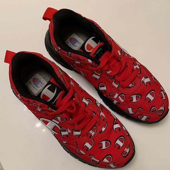 Champion Shoes - Champion Red/White Sneakers Size 6,5 - 7